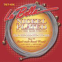 La Bella 767-6N Bass VI Nickel Plated Round Wound - 26-95