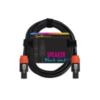 Black Jack Speaker Cable Speakon 2 Meter
