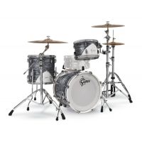 Renown 57' Limited Jazz Kit 18",12",14" Silver Oyster Pearl