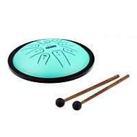 Steel Tongue Drum Small 7'' Mint Green