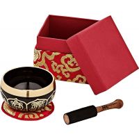 Ornament Singing Bowl 300g Red