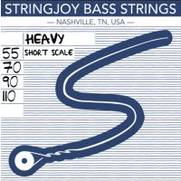 Electric Bass Short Scale Heavy 55-110