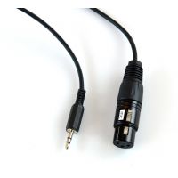 Camcorder Cable XLR/F-TRS 3.5 mm