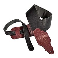 Black And Red Leather Strap