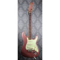 60's Stratocaster Relic RW Burgundy Mist-  Begagnad