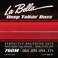 La Bella 760N Black Nylon Tape - Standard 60-115
