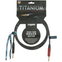 Titanium Guitar Cable Silent Plug 3m